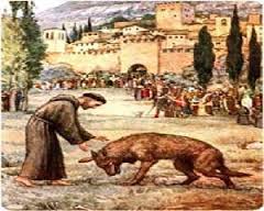 Francesco tra i lupi